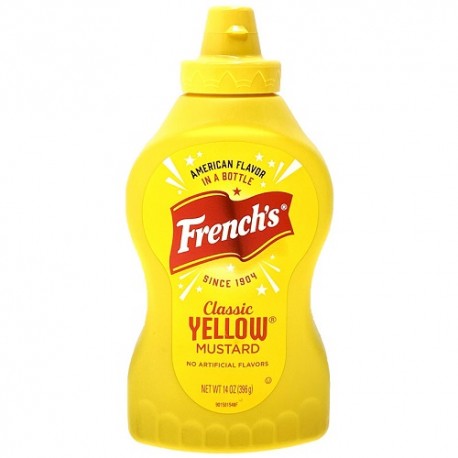 سس خردل فرنچ ساده 396 گرم french`s